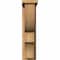 Ekena Millwork Ridgewood Smooth Corbel w/Backplate, Western Red Cedar, 5 1/2"W x 14"D x 22"H COR06X14X22RID01SWR - alternate 2